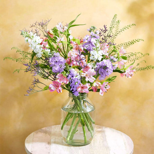 Blushing Gemstone Bouquet